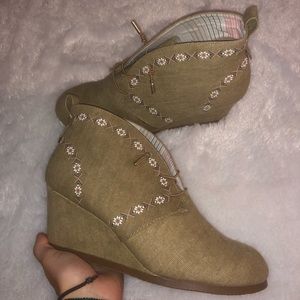 Booties- maybe worn once? Or not at all
